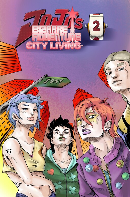 Jojo's Bizarre Adventure - City Living (Doujinshi)