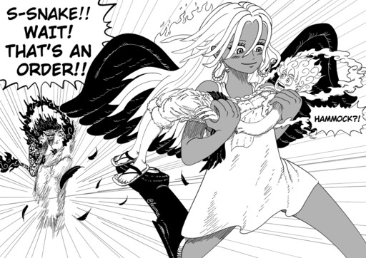 One Piece - S-Snake escapes with Luffy (Doujinshi)