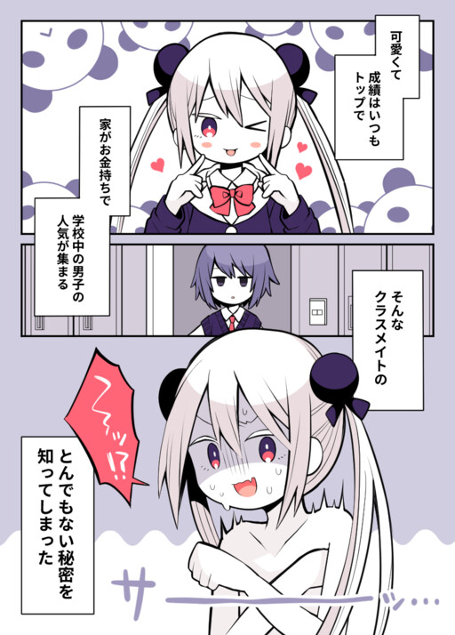 A story about a ridiculous secret of a classmate