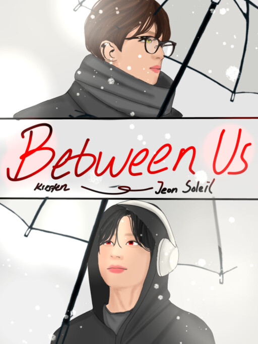 Between us