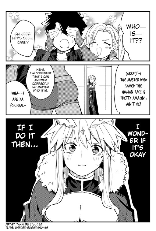 Lancer Artoria Plays the Guessing Game